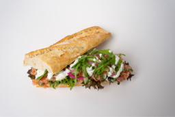 Broodje gerookte zalm