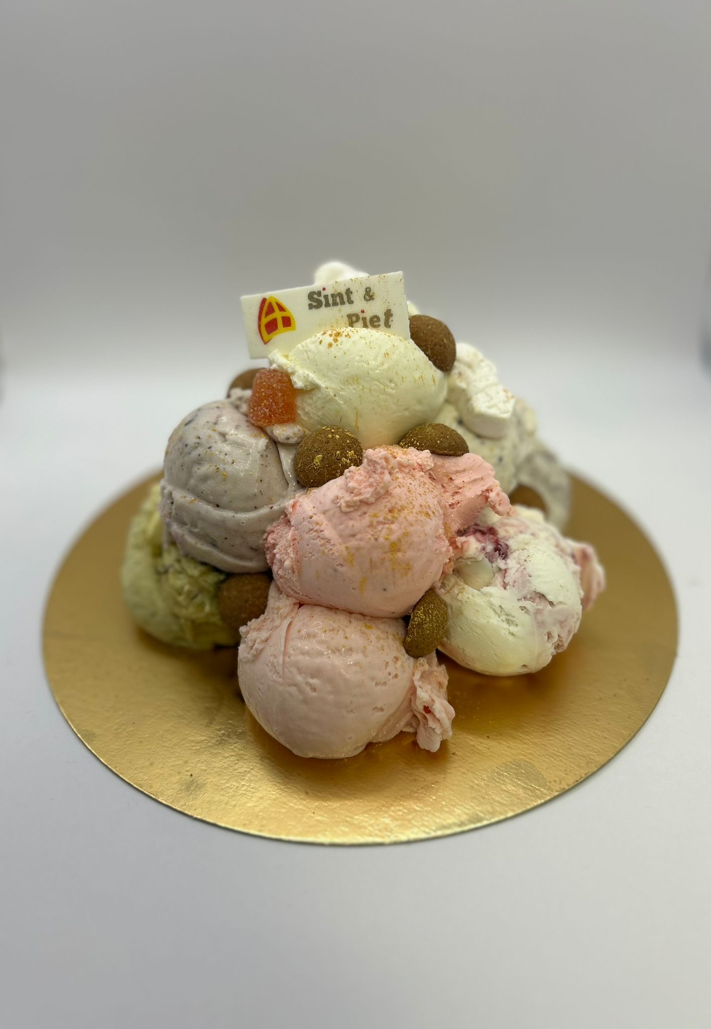 Feestelijke bollentaart