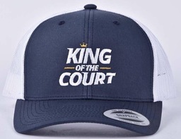 King of the Court Cap - Blue/White