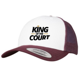 King of the Court Cap - Red/White