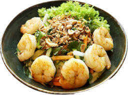 Bún Grilled Prawns