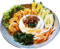 Cơm Grilled Prawns