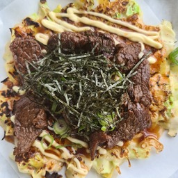 Okonomiyaki beef