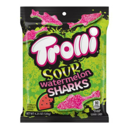 TROLLI sour watermelon sharks