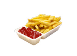 PATAT GROOT MET KETCHUP