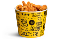 Bucket crunchy hotwings