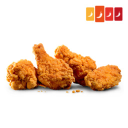 Crunchy hotwings