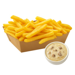 Friet champignonsaus