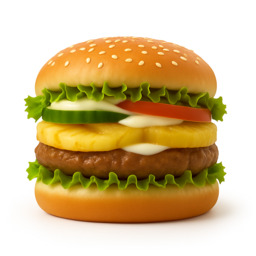 Hamburger hawaii