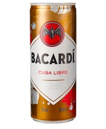Bacardi spiced cola