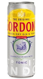 Gordon's Gin Tonic blikje 25cl